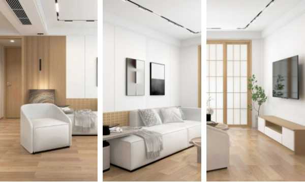 大王椰春季新品 | 沉浸式体验100㎡原木极简风，看完想把家重新装修