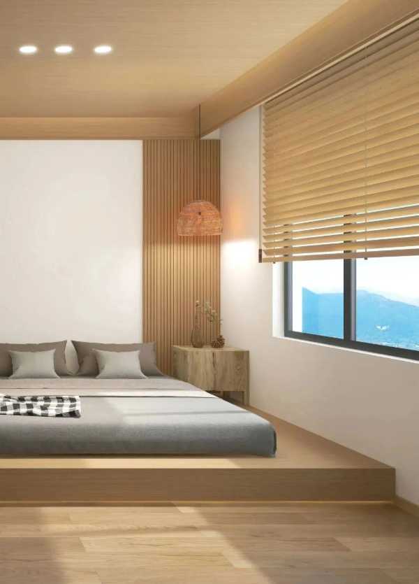 大王椰春季新品 | 沉浸式体验100㎡原木极简风，看完想把家重新装修